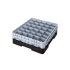 Cambro Koš Camrack 30 pozic, výška sklenice 25,8 cm - Černá