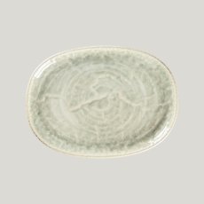 RAK Porcelain Krush talíř oválný 25 × 19 cm, světle zelený