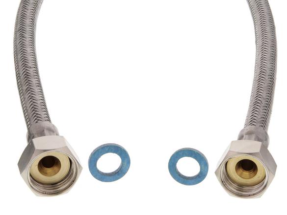Flexi hadice FILTER - matice 2 x 3/8" + 2 x těsnění Flexi hadice FILTER - matice 2 x 3/8" + 2 x těsnění