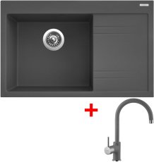 Sinks RIM 780 L Titanium + Vitalia GR
