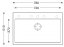 Sinks MAXIMO 780 Metalblack
