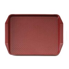 Cambro Fast Food podnos 30 × 43 cm, bordó