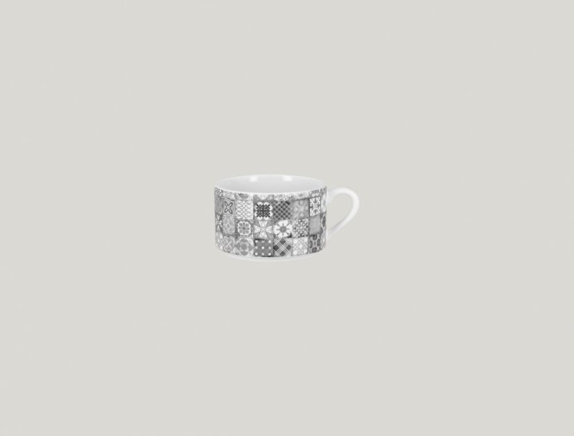 RAK Porcelain RAK Splendour šálek s uchem 17 cl – šedá | RAK-SRMSCU17 RAK Porcelain RAK Splendour šálek s uchem 17 cl – šedá | RAK-SRMSCU17