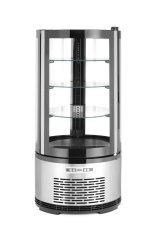 Chladicí vitrína, kulatá, Arktic, 100L, 230V/210W, ⌀480x(H)1065mm