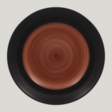 RAK Porcelain RAK Trinidad talíř mělký pr. 31 cm, hnědý | RAK-TRCLFP31BW