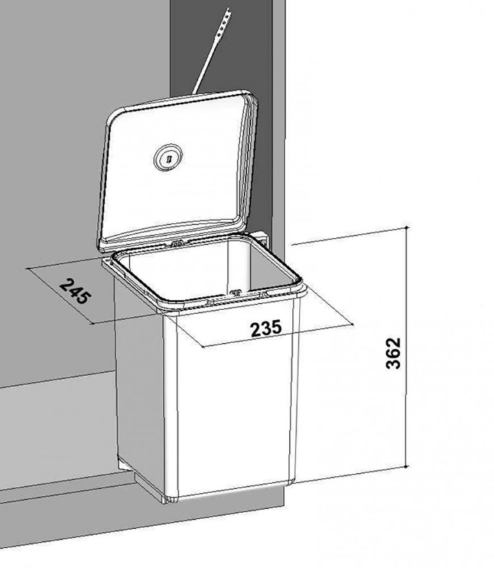 Sinks PEPE 40 1x13l