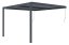 Bioklimatická pergola G21 Trenton 4x4 m, antracitová hliníková