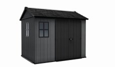 Zahradní domek Keter Newton Plus wide 9x7,5 šedý, s podlahou