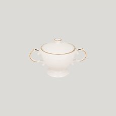 RAK Porcelain RAK Pure cukřenka s pokličkou 25 cl – Princess | RAK-D5GDSU25