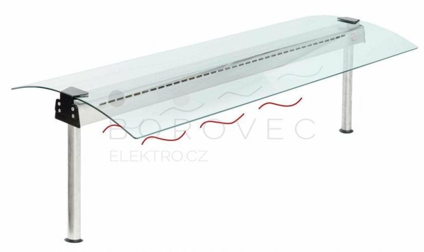 Hygienický zákryt ASBER FS-H-CG14-411 s ohřevem Hygienický zákryt ASBER FS-H-CG14-411 s ohřevem