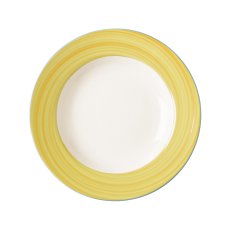 RAK Porcelain RAK Bahamas 2 talíř hluboký pr. 26 cm, žlutý | RAK-BADP26D53