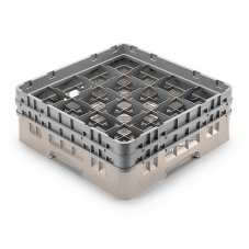 Cambro Koš Camrack 16 pozic, výška sklenice 25,8 cm - Béžová