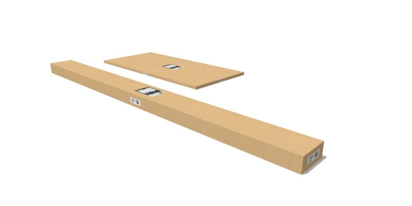 Příslušenství G21 posuvná zástěna 3,7x2 m pro pergoly Austin