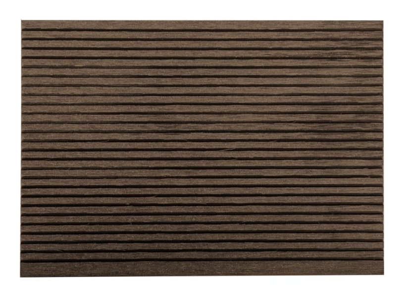 Terasové prkno G21 zakončovací, 2,5 x 14 x 400 cm, Indický teak WPC