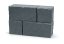 Sud Prosperplast STONE BLOCK tmavě šedý 270l