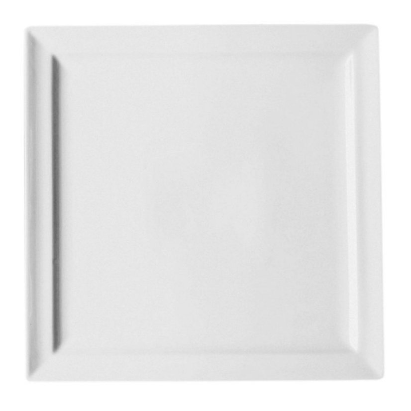 RAK Porcelain RAK Talíř mělký 27 × 27 cm – čtvercový | RAK-CLSP27 RAK Porcelain RAK Talíř mělký 27 × 27 cm – čtvercový | RAK-CLSP27
