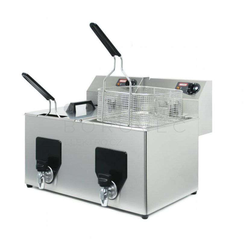 Fritéza Fiamma FF-10+10 NV s výpustí Fritéza Fiamma FF-10+10 NV s výpustí