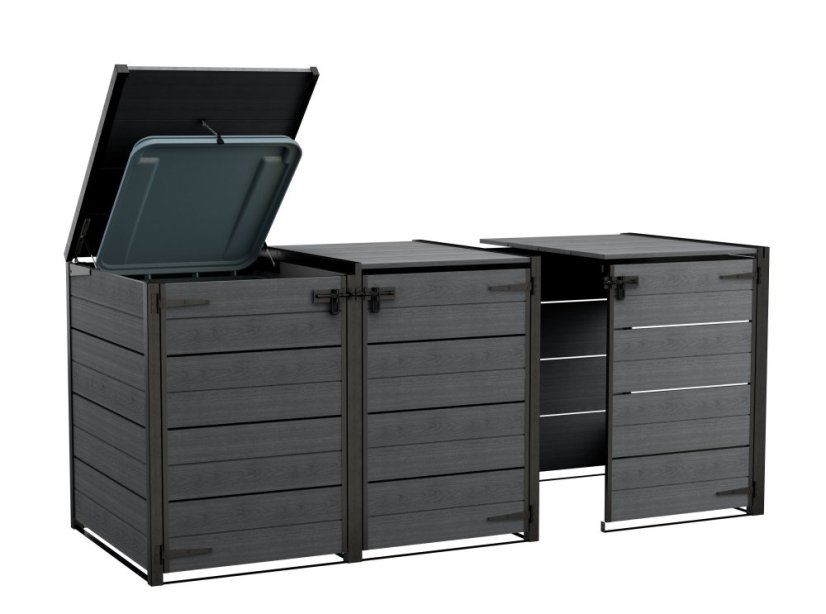 Zahradní box Keter Hide Away na popelnice rozšíření 120 l