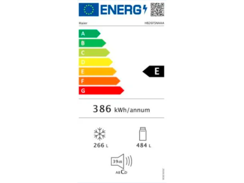 Americká chladnička Haier HB26FSNAAA