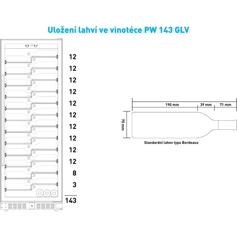Vinotéka Philco PW 143 GLV