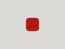 RAK Porcelain RAK Ruby talíř čtvercový 11 × 11 cm – červená | RAK-RBAUSP11