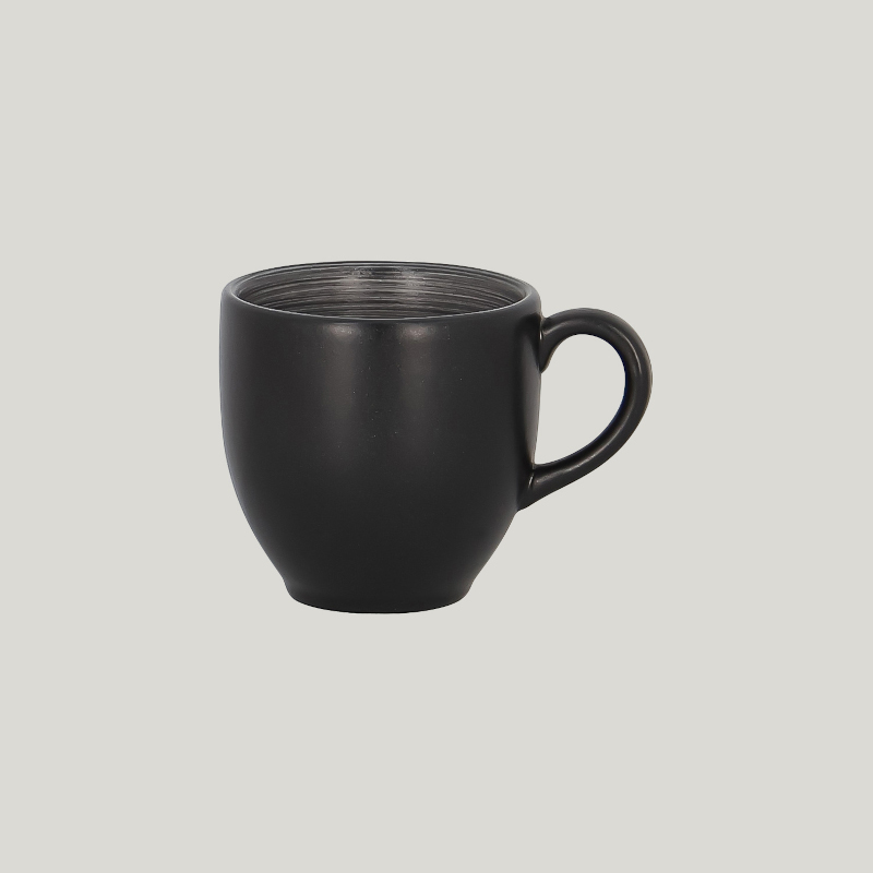 RAK Porcelain RAK Trinidad šálek nestohovatelný 90 ml, šedý | RAK-TRCLCU09BG RAK Porcelain RAK Trinidad šálek nestohovatelný 90 ml, šedý | RAK-TRCLCU09BG
