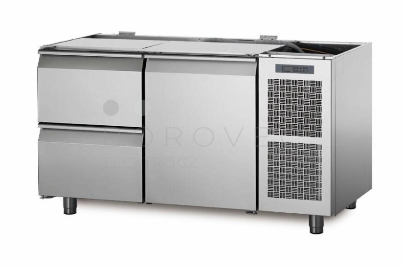 Coldline chladící stůl TS13/2M bez vrchní desky