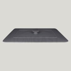 RAK Porcelain RAK Chef's Fusion poklice pro obdélný pekáč 39,5 × 24,5 cm, šedá | RAK-CFRT39GYLD