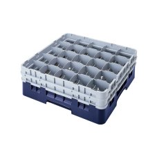 Cambro Koš Camrack 25 pozic, výška sklenice 30 cm - Modrá