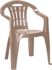 Plastová židle Keter Mallorca cappuccino