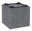 Květináč Prosperplast SIERRA CASE beton effect 77 cm šedý