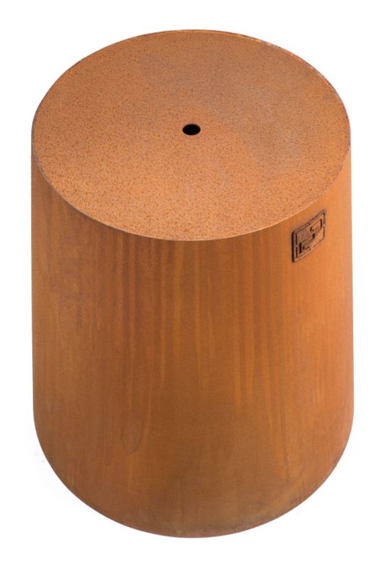 Květináč G21 Corten Round, 45 x 50 x 45 cm