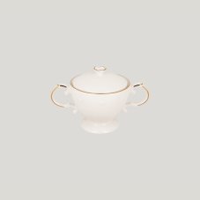 RAK Porcelain RAK Pure cukřenka s pokličkou 25 cl – Princess | RAK-D5GDSU25