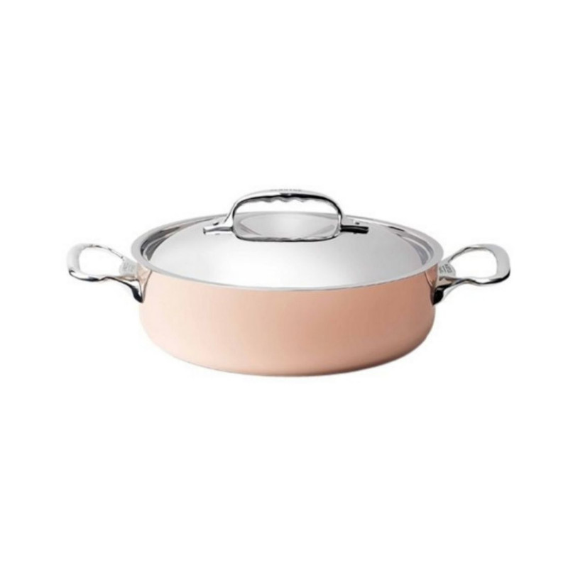 de Buyer Prima Matera hrnec měděný pr. 28 cm, 2 rukojeti de Buyer Prima Matera hrnec měděný pr. 28 cm, 2 rukojeti