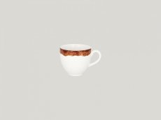 RAK Porcelain RAK Woodart šálek na kávu 28 cl – světle hnědá | RAK-WDCLCU28TB