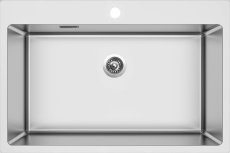 Sinks BLOCKER 760 V 1mm kartáčovaný