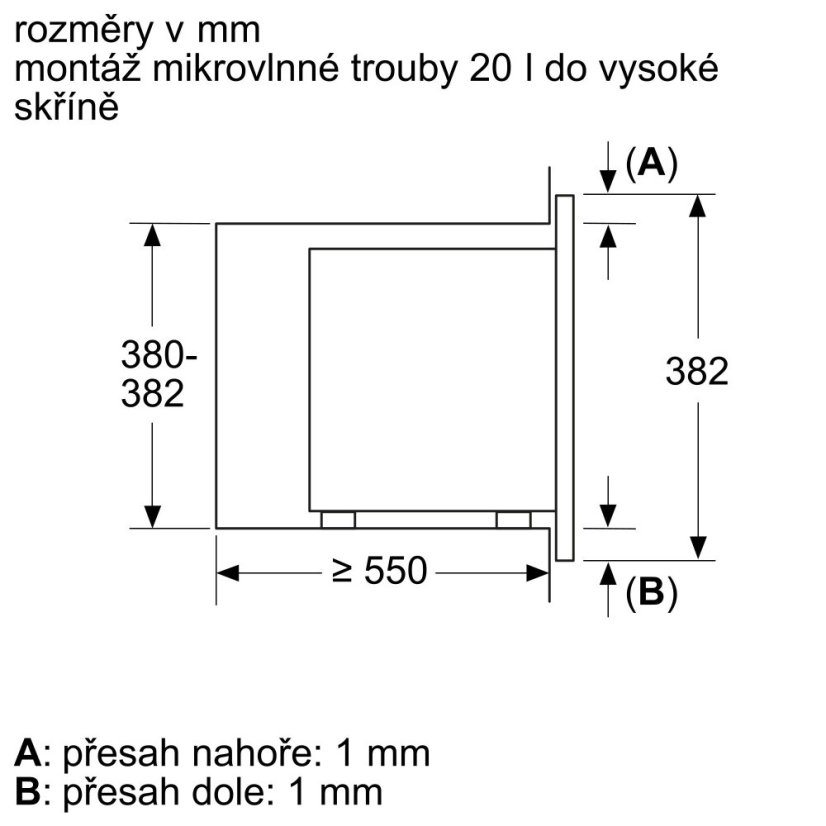Mikrovlnná trouba Bosch BFL623MB4