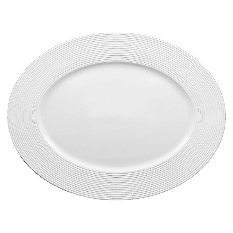 RAK Porcelain RAK Talíř oválný 34 × 25,5 cm | RAK-EVOP34 RAK Porcelain RAK Talíř oválný 34 × 25,5 cm | RAK-EVOP34