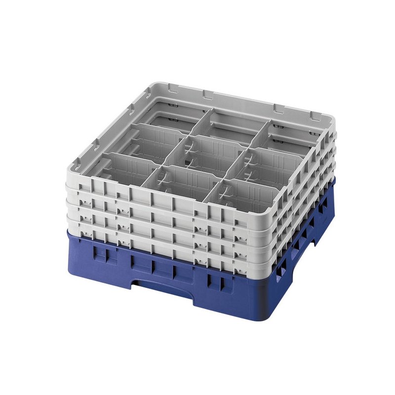 Cambro Koš Camrack 9 pozic, výška sklenice 30 cm - Modrá Cambro Koš Camrack 9 pozic, výška sklenice 30 cm - Modrá