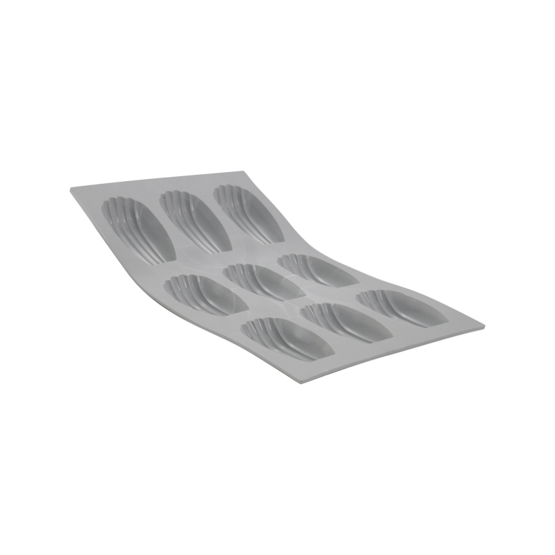 de Buyer Silikonová forma – madlenka 4 × 3 × 1,1 cm | D-1851-01D de Buyer Silikonová forma – madlenka 4 × 3 × 1,1 cm | D-1851-01D