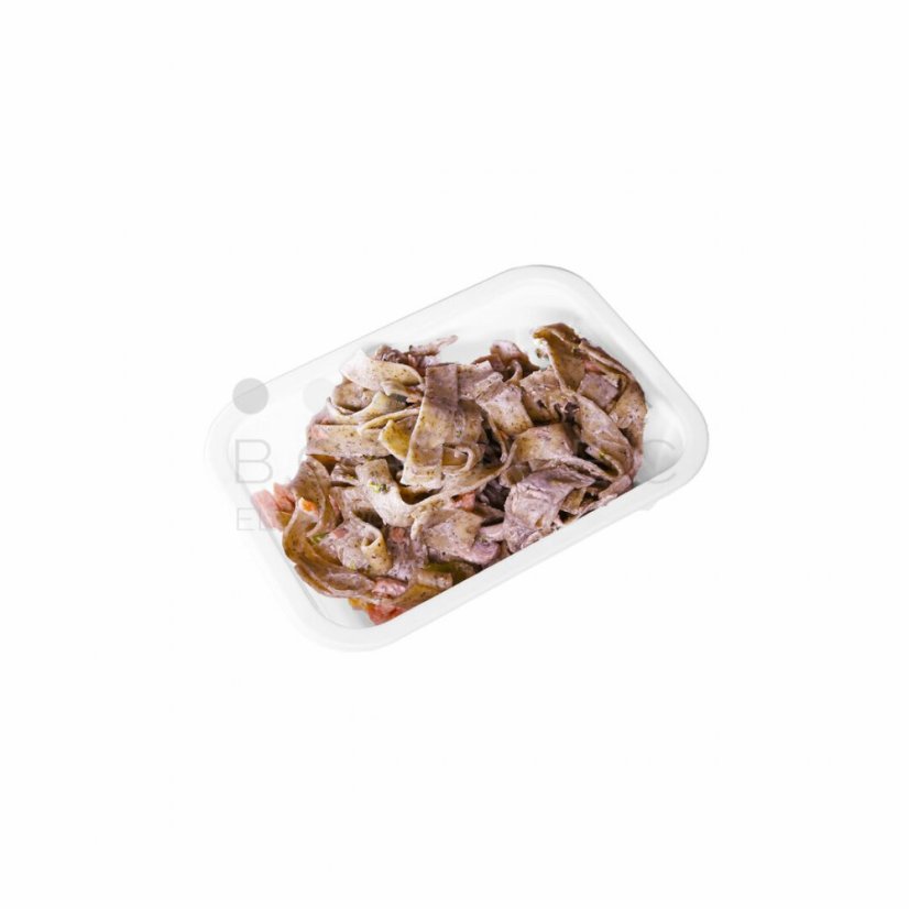Obal miska zatavovaci 580ml 165x119x45 1-dilna bila polevkova