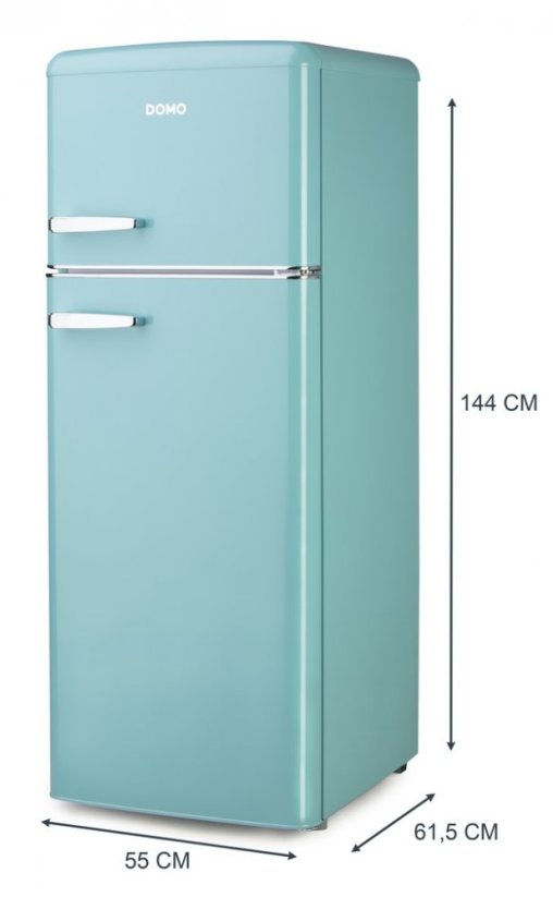 Retro lednice DOMO DO91705R