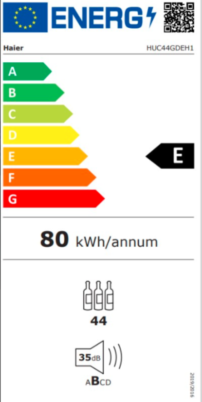 Vinotéka Haier HUC44GDEH1