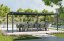 Bioklimatická pergola G21 Austin Premium 6x3 m, antracitová hliníková