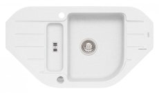 Alveus NIAGARA 60 G-11 bílá (900x500mm)+ pop- up sifon F