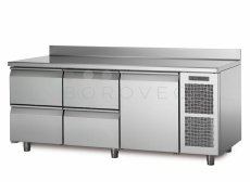Coldline chladící stůl TA17/3M s deskou a zadním lemem