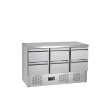 Saladeta TEFCOLD GS365ST/6 Drawers