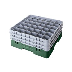 Cambro Koš Camrack 36 pozic, výška sklenice 25,8 cm - Zelená