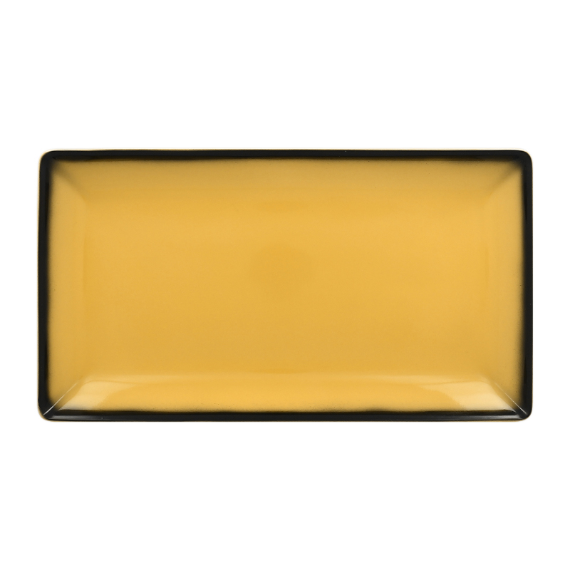 RAK Porcelain RAK Talíř servírovací obdélný 33,5 x 18,1 cm, žlutá | RAK-LEEDRG33NY RAK Porcelain RAK Talíř servírovací obdélný 33,5 x 18,1 cm, žlutá | RAK-LEEDRG33NY