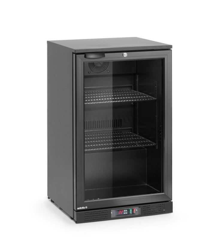 Jednodveřová chladnička , Arktic, 86L, Černá, 230V/120W, 500x530x(H)870mm